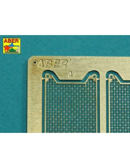 Grilles for Sd.Kfz.186 Jagdtiger, 1/35 - Aber Models 35G25