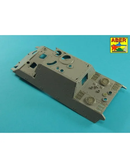 [NO_DESC] Grilles for Sd.Kfz.186 Jagdtiger, 1/35 - Aber Models 35G25