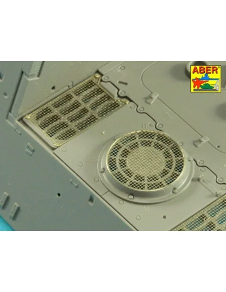 Grilles for Sd.Kfz.186 Jagdtiger, 1/35 - Aber Models 35G25