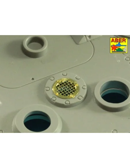 Grilles for Sd.Kfz.186 Jagdtiger, 1/35 - Aber Models 35G25