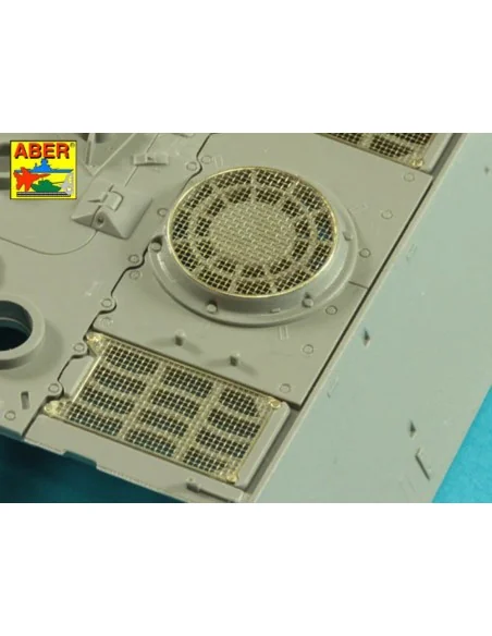 Grilles for Sd.Kfz.186 Jagdtiger, 1/35 - Aber Models 35G25