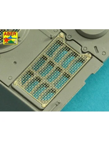 Grilles for Sd.Kfz.186 Jagdtiger, 1/35 - Aber Models 35G25