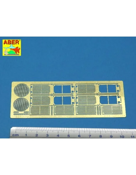 Grilles for E-75/50, 1/35 - Aber Models 35G26