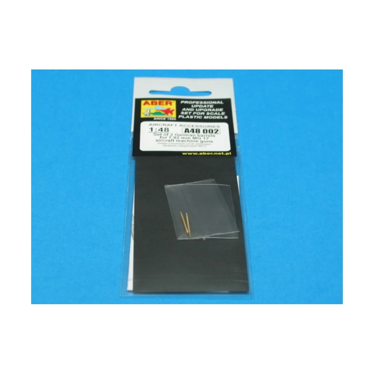 2 barrels for MG 17, 1/48 - Aber Models A48 002