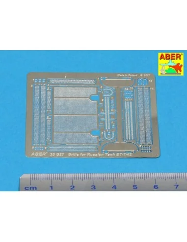 Grilles for BT-7 or BT-42, 1/35 - Aber Models 35G27