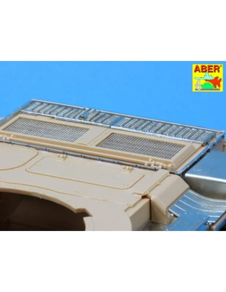 Grilles for Russian tank T-55 also Tiran 5, 1/35 - Aber Models 35G28