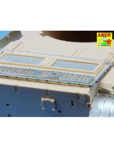 Grilles for Russian tank T-55 also Tiran 5, 1/35 - Aber Models 35G28