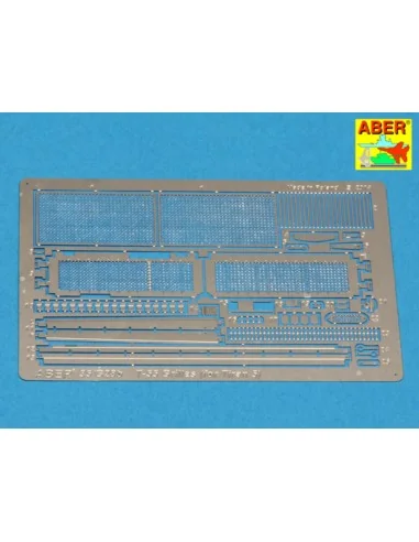 Grilles for Russian tank T-55 also Tiran 5, 1/35 - Aber Models 35G28