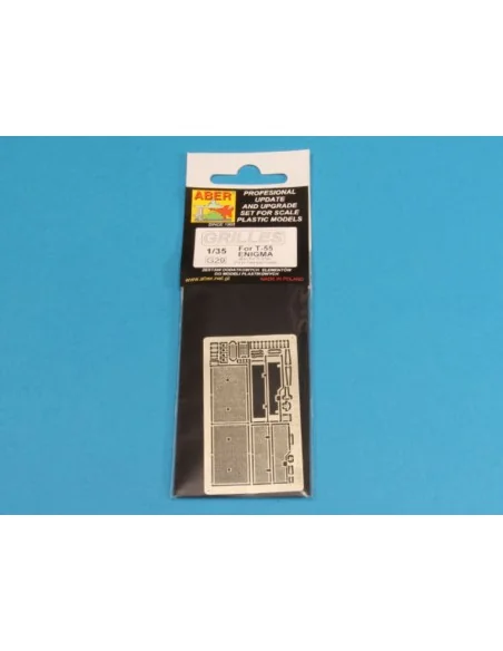 Grilles for T-55A also for ENIGMA, 1/35 - Aber Models 35G29