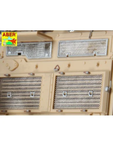Grilles for T-55A also for ENIGMA, 1/35 - Aber Models 35G29