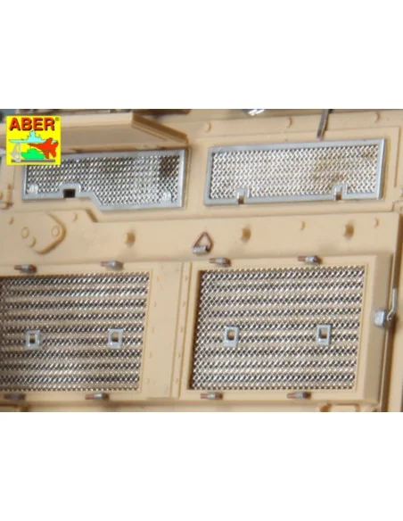 Grilles for T-55A also for ENIGMA, 1/35 - Aber Models 35G29