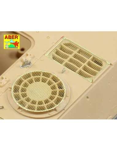 Gtilles for Panther D, 1/35 - Aber Models 35G30