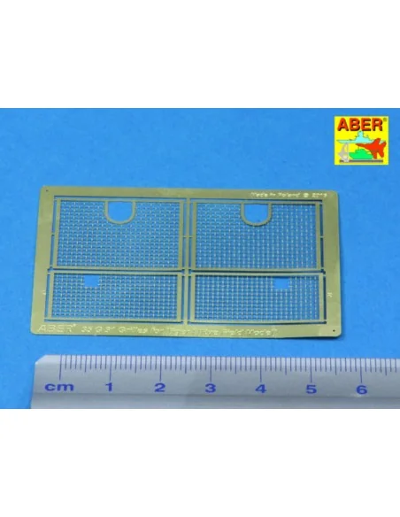 Grilles for Sd.Kfz. 181 Tiger I, 1/35 - Aber Models 35G31