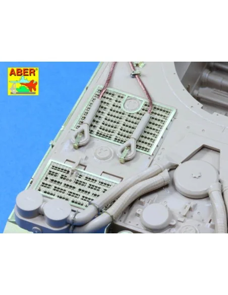 Grilles for Sd.Kfz. 181 Tiger I, 1/35 - Aber Models 35G31