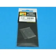 4 barrels tips for MG 17 - Aber Models A48 003