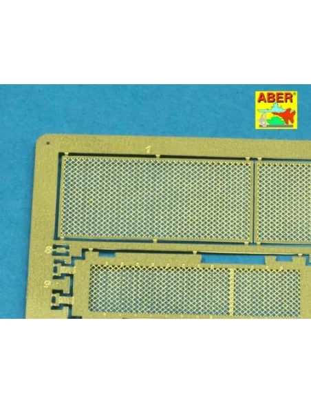 Grilles for T-55AM also for T-55AMV, 1/35 - Aber Models 35G32