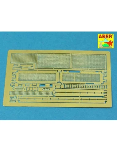 Grilles for T-55AM also for T-55AMV, 1/35 - Aber Models 35G32