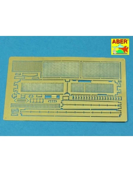 Grilles for T-55AM also for T-55AMV, 1/35 - Aber Models 35G32