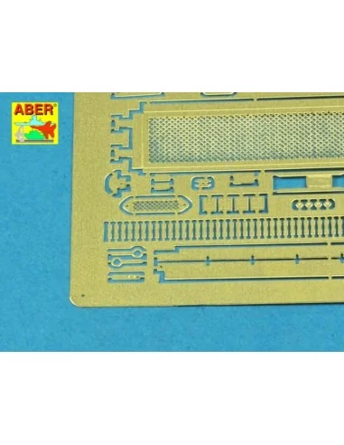 Grilles for T-55AM also for T-55AMV, 1/35 - Aber Models 35G32