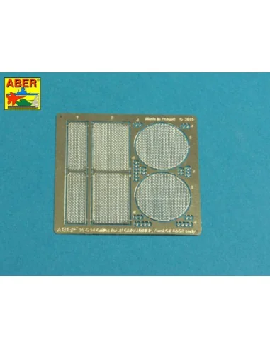 Grilles for Jagdpanther Ausf.G1 early (Meng), 1/35 - Aber Models 35G34