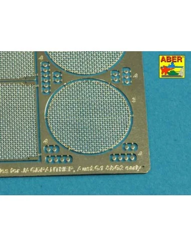 Grilles for Jagdpanther Ausf.G1 early (Meng), 1/35 - Aber Models 35G34