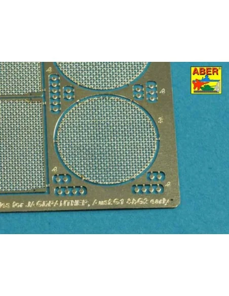 Grilles for Jagdpanther Ausf.G1 early (Meng), 1/35 - Aber Models 35G34