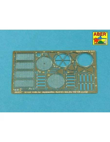 Grilles for Panther, Ausf.G & Jagdpnther, Ausf.G2-late models (Tako...