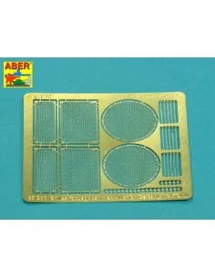 Grilles for Jagdpanther Ausf.G1 & G2 early (Takom), 1/35 - Aber Mod... 2