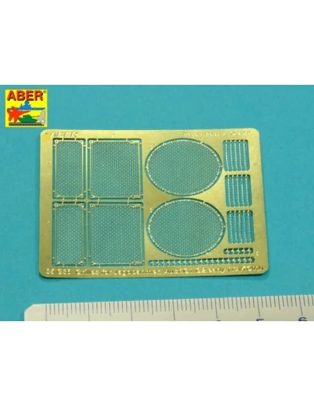 Grilles for Jagdpanther Ausf.G1 & G2 early (Takom), 1/35 - Aber Mod...