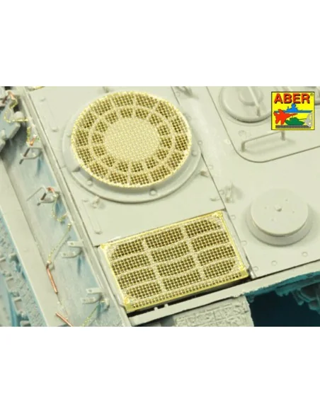 Grilles for Jagdpanther Ausf.G1 & G2 early (Takom), 1/35 - Aber Mod...