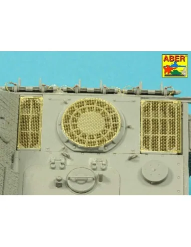 Grilles for Jagdpanther Ausf.G1 & G2 early (Takom), 1/35 - Aber Mod...