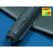 4 barrels tips for MG 17 - Aber Models A48 003