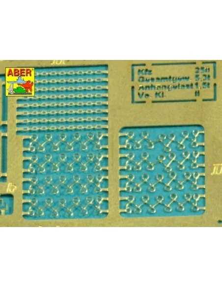 Grilles for Sd.Kfz. 250 “Alte” &“Nue” vehicles, 1/35 - Aber Models ...
