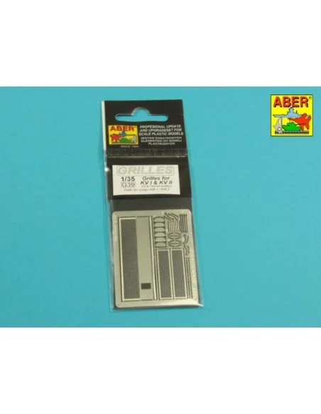 [NO_DESC] Grilles for KV I &KV II, 1/35 - Aber Models 35G39