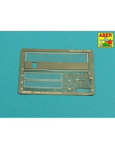 [NO_DESC] Grilles for KV I &KV II, 1/35 - Aber Models 35G39