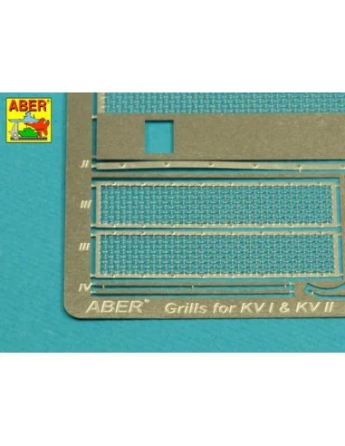 [NO_DESC] Grilles for KV I &KV II, 1/35 - Aber Models 35G39