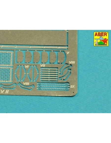 Grilles for KV I &KV II, 1/35 - Aber Models 35G39