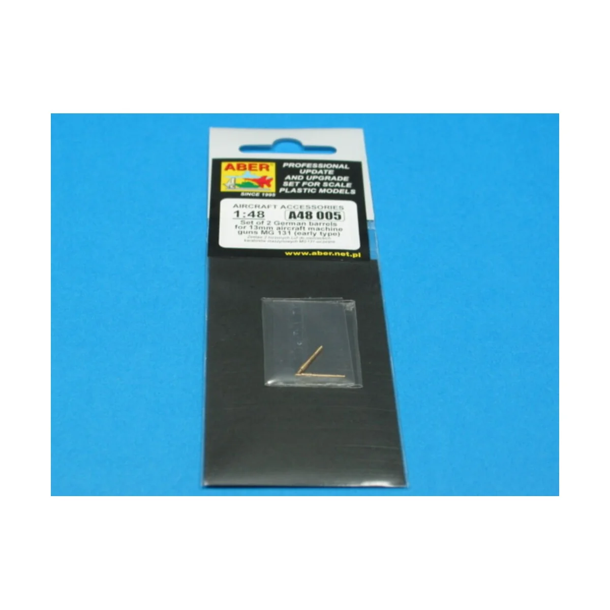 2 barrels for MG 131 -early, 1/48 - Aber Models A48 005