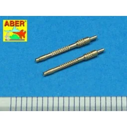 2 barrels for MG 131 -middle, 1/48 - Aber Models A48 006