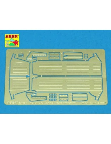 [NO_DESC] Fenders for Hetzer, 1/48 - Aber Models 48007
