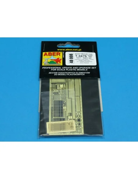 T-34/76 model 1941 vol.1 - basic set, 1/48 - Aber Models 48008