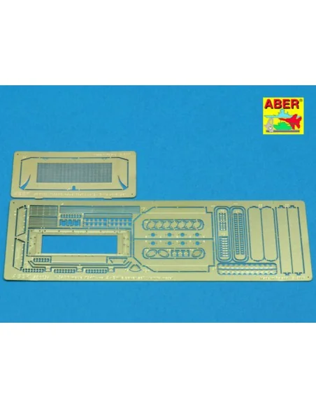 T-34/76 model 1941 vol.2 - grille cover set, 1/48 - Aber Models 48009