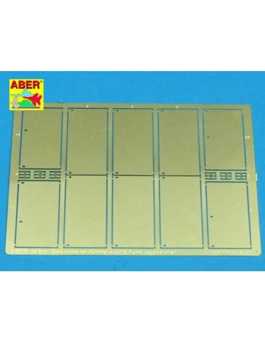 Side skirts for Panther Ausf.G, and Jagdpanther, 1/48 - Aber Models...