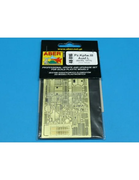 Pz.Kpfw.III Ausf.L (Sd.Kfz.141/1) (Fitto Tamiya), 1/48 - Aber Model...