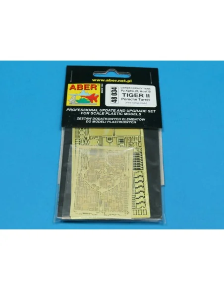 TIGER II Porsche Turret, 1/48 - Aber Models 48034