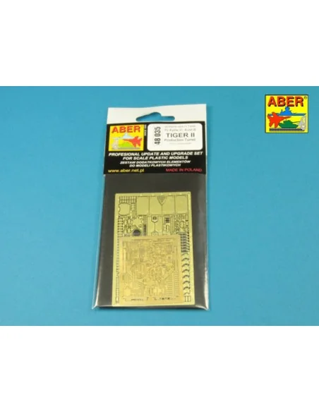 TIGER II -Production Turret, 1/48 - Aber Models 48035