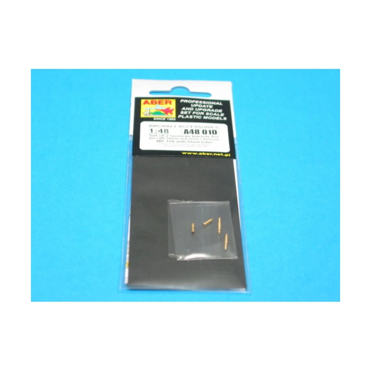 2 barrels for MK 108, 1/48 - Aber Models A48 010