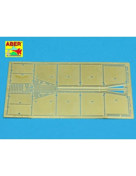 [NO_DESC] Side Skirts for Stug III, Ausf.-early, 1/48 - Aber Models...