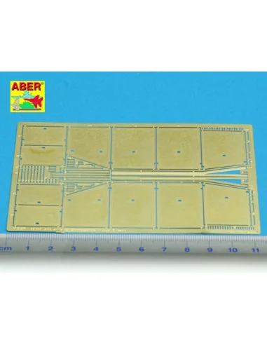 [NO_DESC] Side Skirts for Stug III, Ausf.-early, 1/48 - Aber Models...