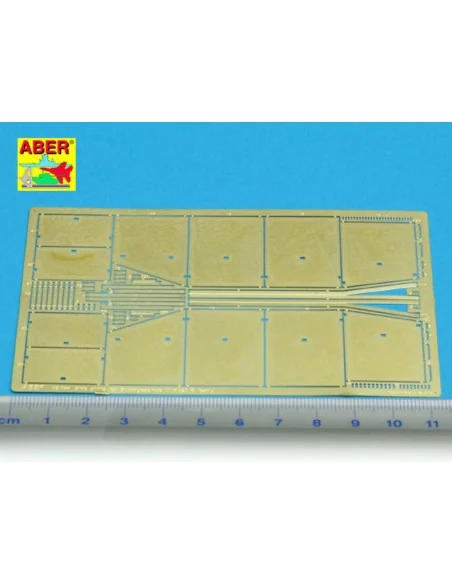 Side Skirts for Stug III, Ausf.-early, 1/48 - Aber Models 48044